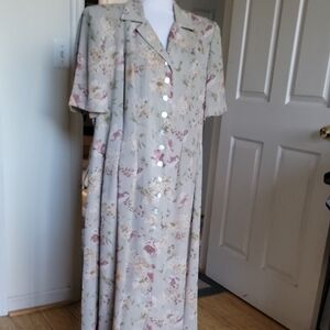 Cynthia Howie Maggy Boutique Floral Button-Down Dress